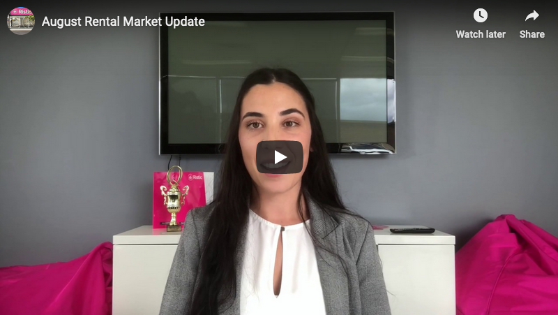 Rental Market Update - August Review